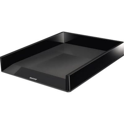 Briefablage Duo Color Din A4 Din C4 Folio Polystyrol Farbe: Schwarz/grau