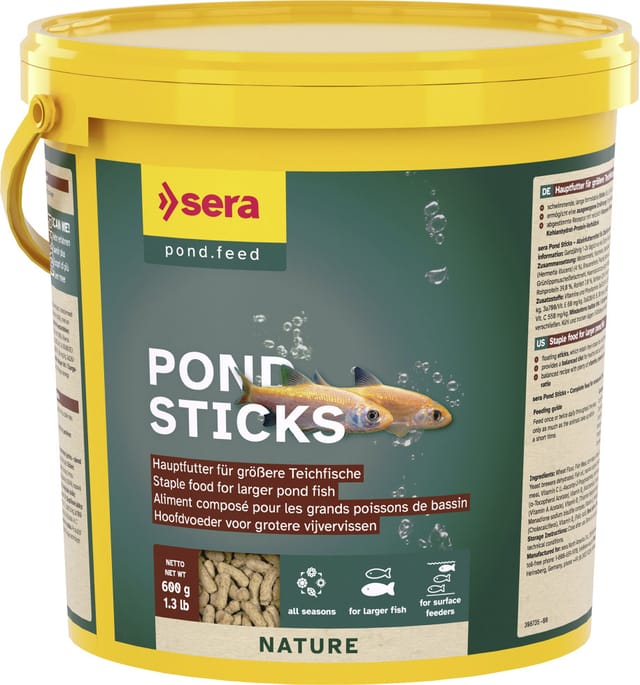 Sera Pond Granulat Nature 3800 Ml / 600 G