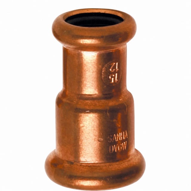 Thermador - Reduzierte Pressmuffe Aus Kupfer Mit Einem Durchmesser Von 28/14 Mm.