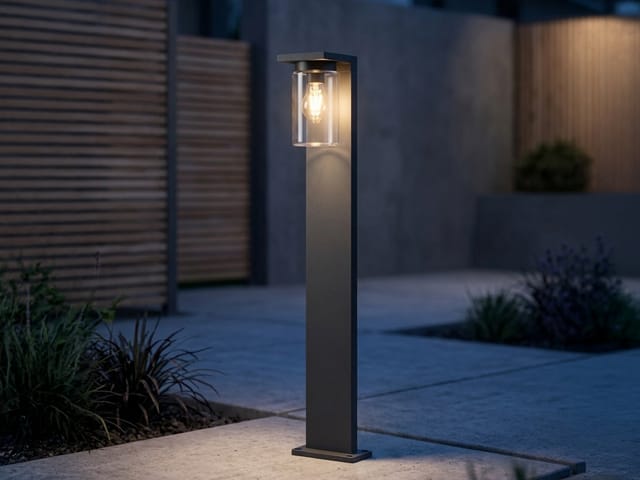 Trio Leuchten - Wegeleuchte Ardila Laterne Aus Aluminium Schwarz, Höhe 100cm