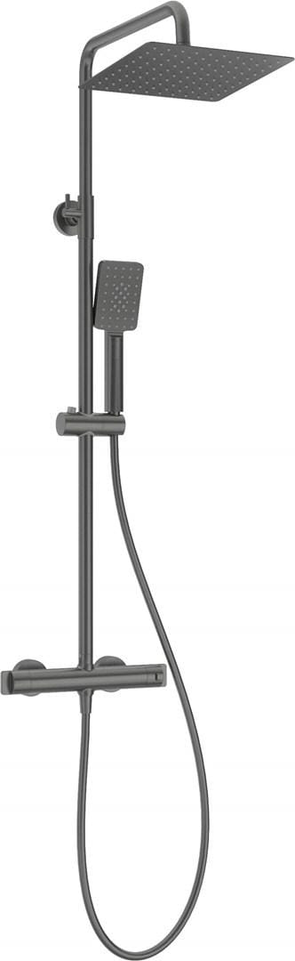 Deante Moderne Dusche-säule Verchromt Mit Thermostatischem Wasserhahn