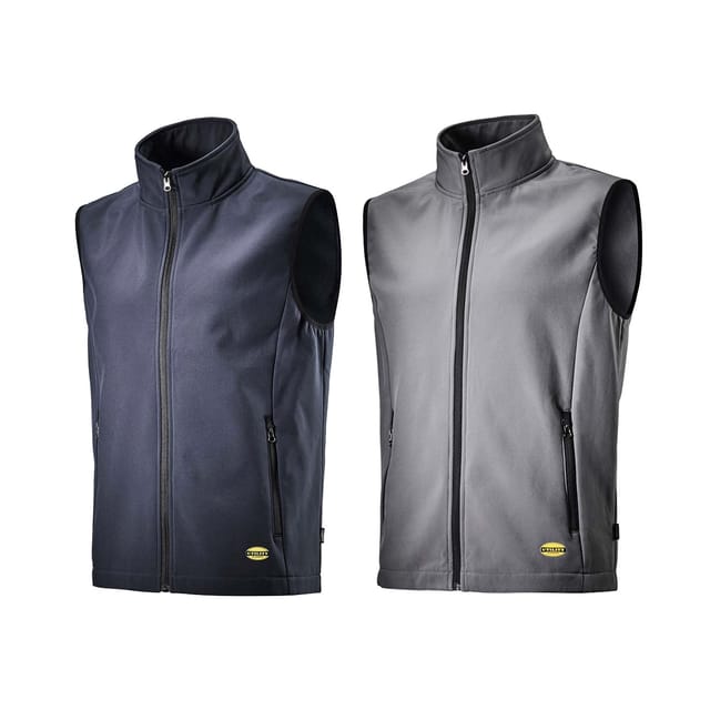 Diadora Shell Vest Level Arbeitsweste - S - Grau