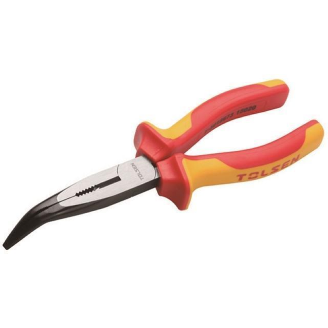 Isolierte Lange Gebogene Zange 160 Mm (premium Line) Ex V38146t