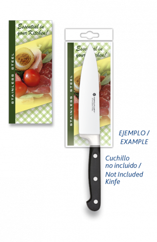 Blisterpackung Für Küchenmesser, Größe 59 X 140 Mm