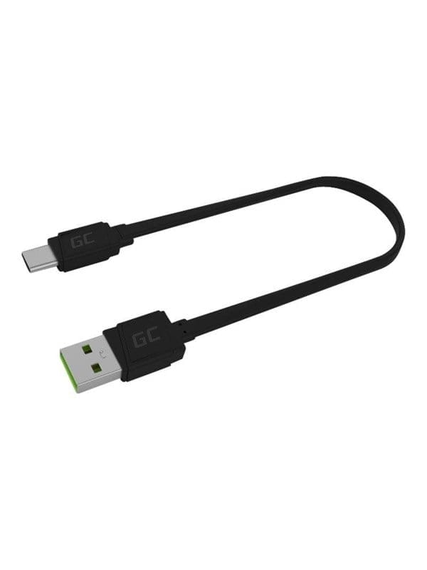 Green Cell Usb - Usb-c Kabel 25cm Flach (kabgc03)
