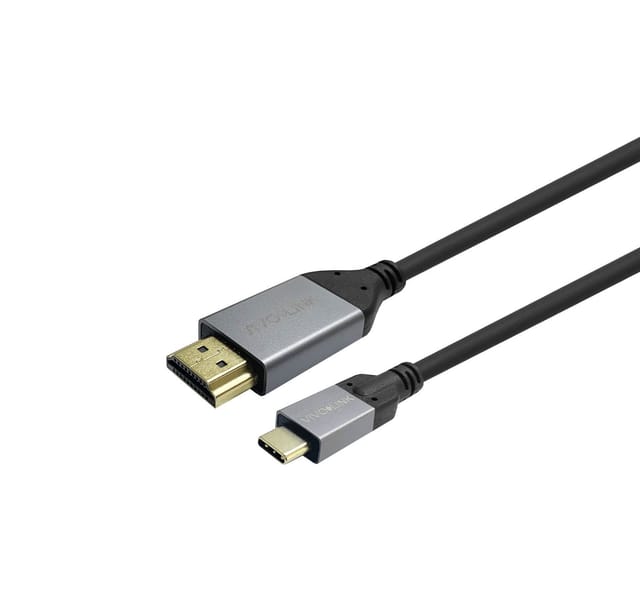 Usb-c Zu Hdmi Kabel 5m Schwarz