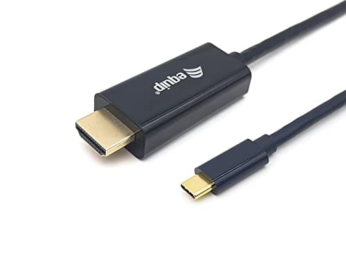133412 Adapter De Kabel De Video 2 M Usb Typ C Hdmi Typ A (standard) Schwarz - Equip