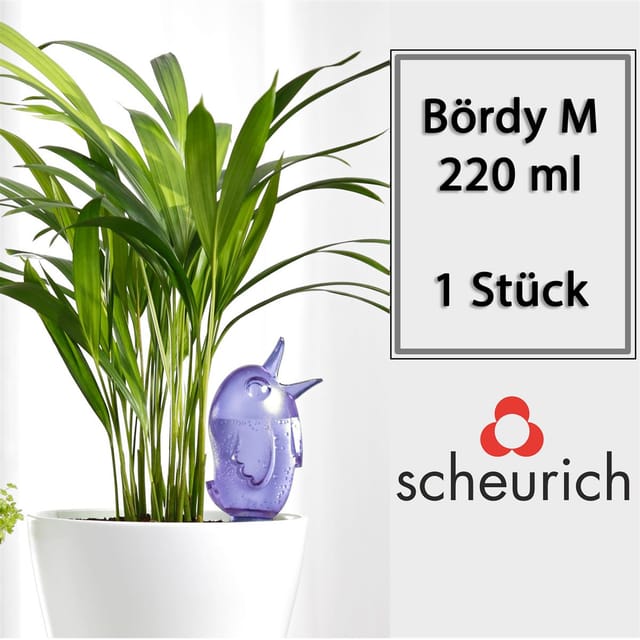 Scheurich - Bewässerungssystem Bördy M 1 X Lila 220ml Füllmenge Wasserspender Wasserspender Bördy M 220 Ml