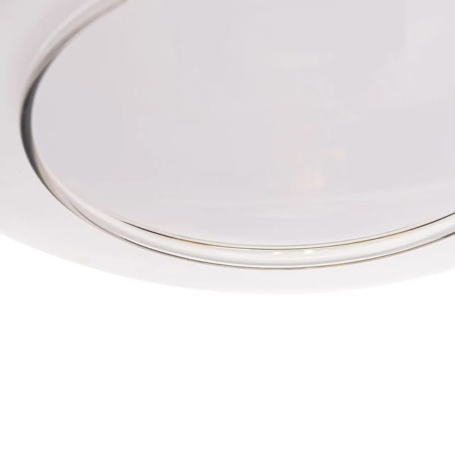 Design-hängelampe Schwarz Mit Gold Und Rauchglas 4-flammig - Kyan
