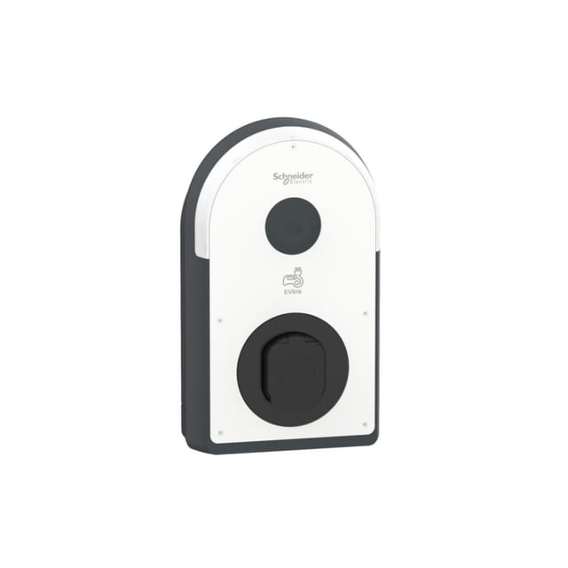 Schneider Pro Ac Wallbox, 22kw, T2s Steckdose Mid, 6ma, Ip55, Ik10, Nfc/rfid Reader, Evb3s22n40m