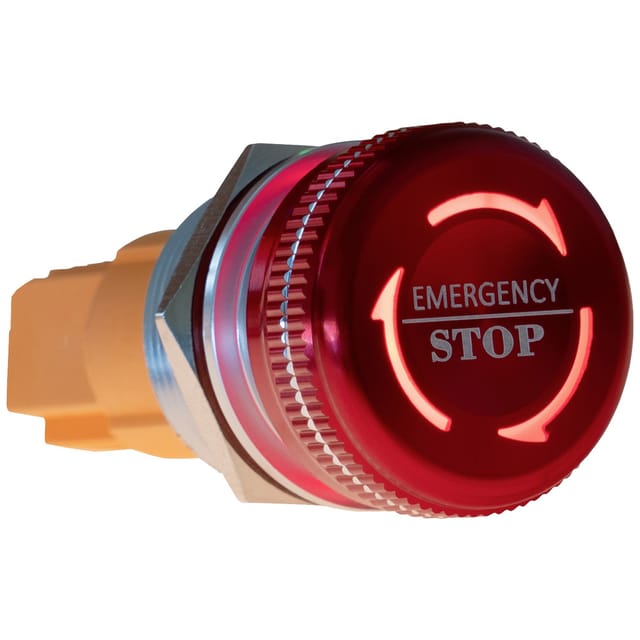 Button22na-02 Button22na-02 Not-aus-taster 220 V Rastend Rot, Grün (ø X L) 22 Mm X 46.50 Mm - Joy-it