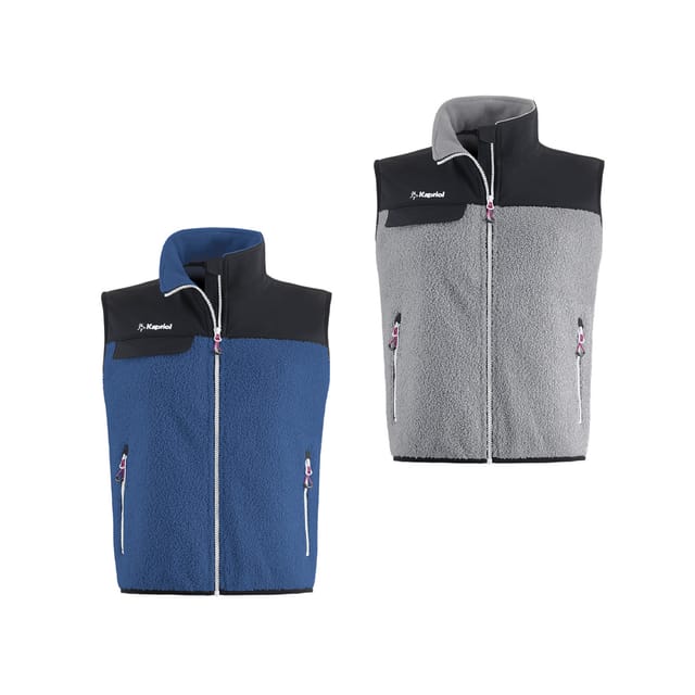 Wool Arbeitsweste Für Damen - Xs - Grau - Kapriol