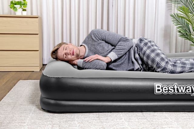 Luftbett Tritech 2024 203 X 152 X 36 Cm Mit Integrierter Luftpumpe Luftbett - Bestway