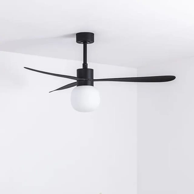 Deckenventilator Mit Schwarzlicht Ø 132 Cm Amelia Ball Led