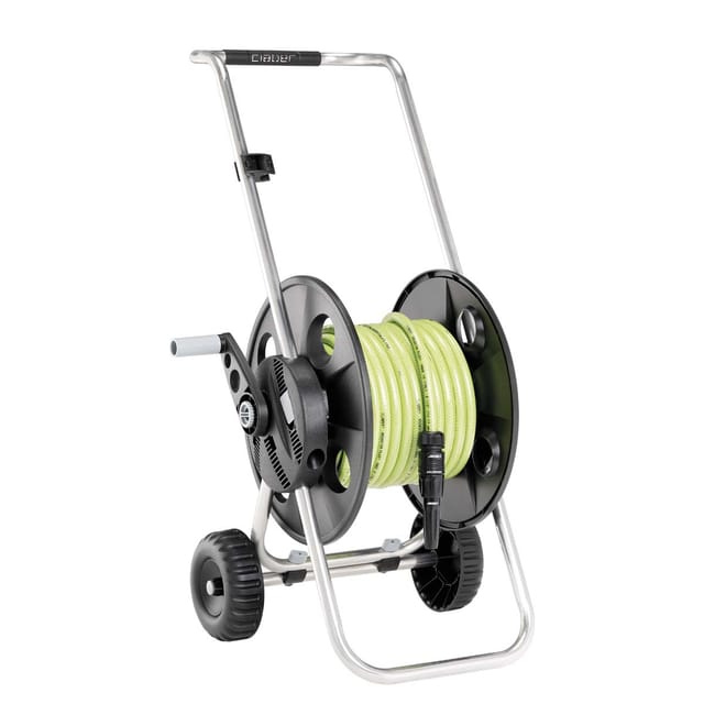Claber Schlauchwagen-set Metal Junior Pronto Aquaviva 25