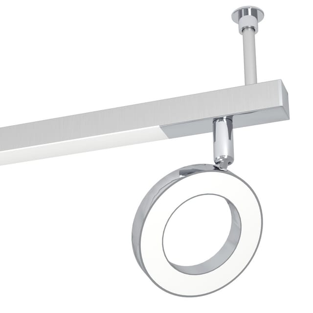 4er Led Spot Cardillio 1 Alu-chrom 98,5 X 8,5 Cm Warmweiß Deckenleuchte - Eglo