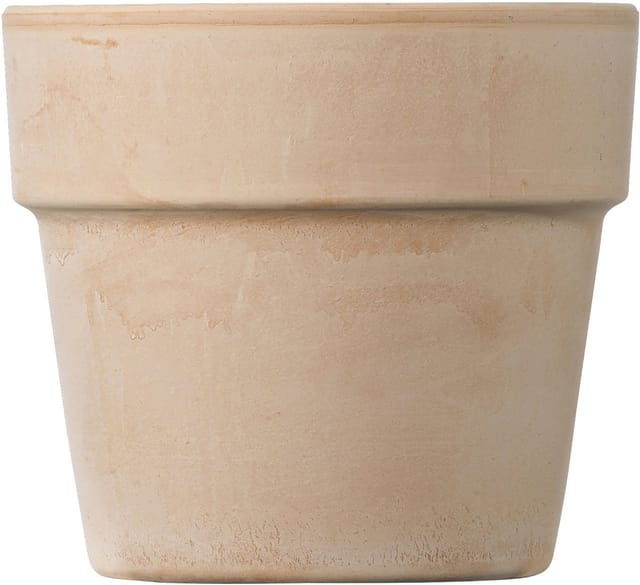 Cache-pot Perfetto Weiß 15cm Rose - Deroma