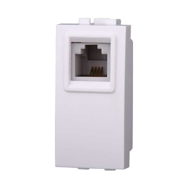 Telefondose Rj11 Livinglight Kompatibler Weiß Farbe