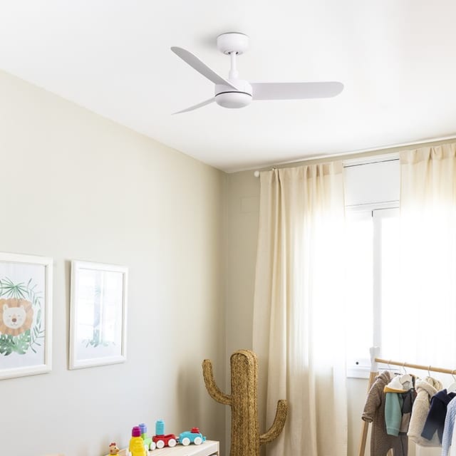 Baires Deckenventilator Weiß Ø90cm Wifi - Ventyly