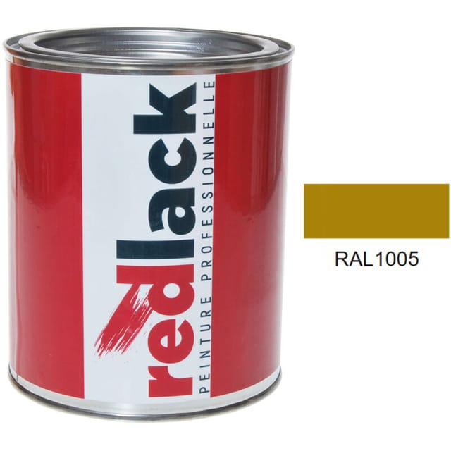 Honiggelb Lack Ral 1005 Mehrflächen Glanz 1l Redlack
