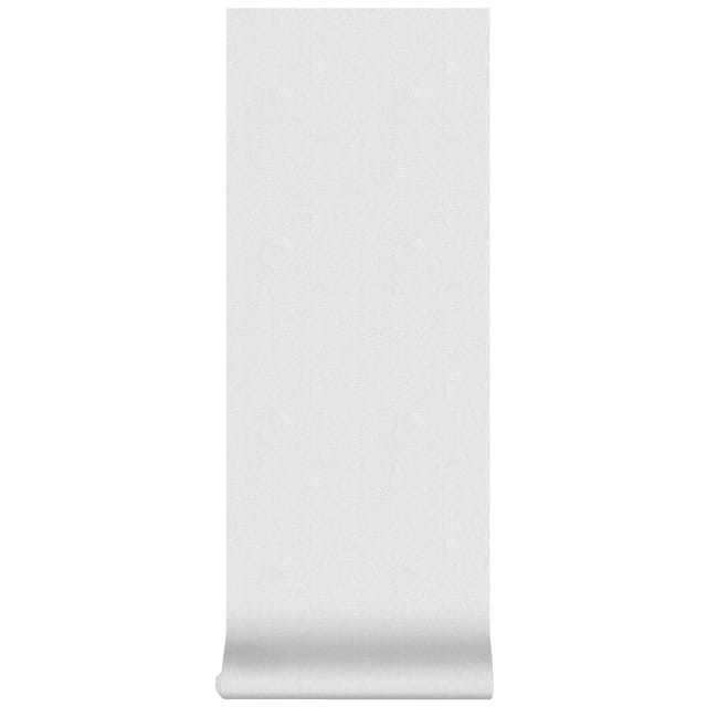 Boutique - Uni - Silber - Vliestapete - Metallic Effekt - 10m X 52cm