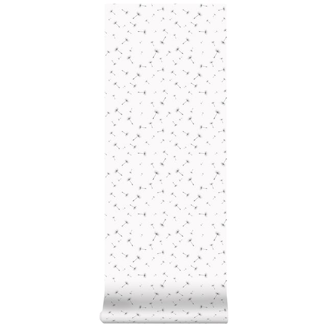 Superfresco Easy - Vliestapete - Flocke - Weiß/schwarz - 10m X 52cm