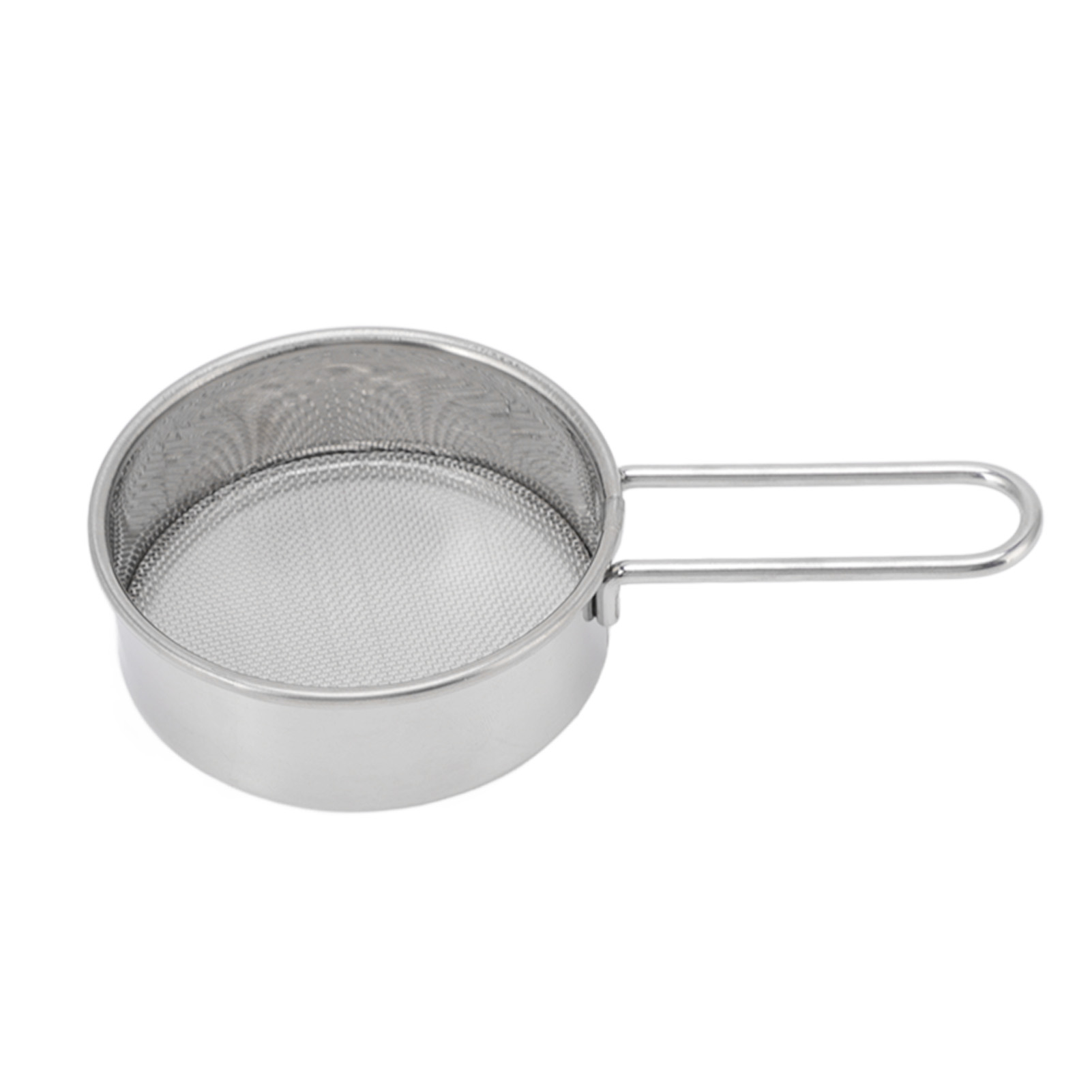 Mehlsieb Aus Edelstahl 304, Leicht, Einfach Zu Reinigen, Ergonomischer Griff, Rundes Sieb Für Gebäck