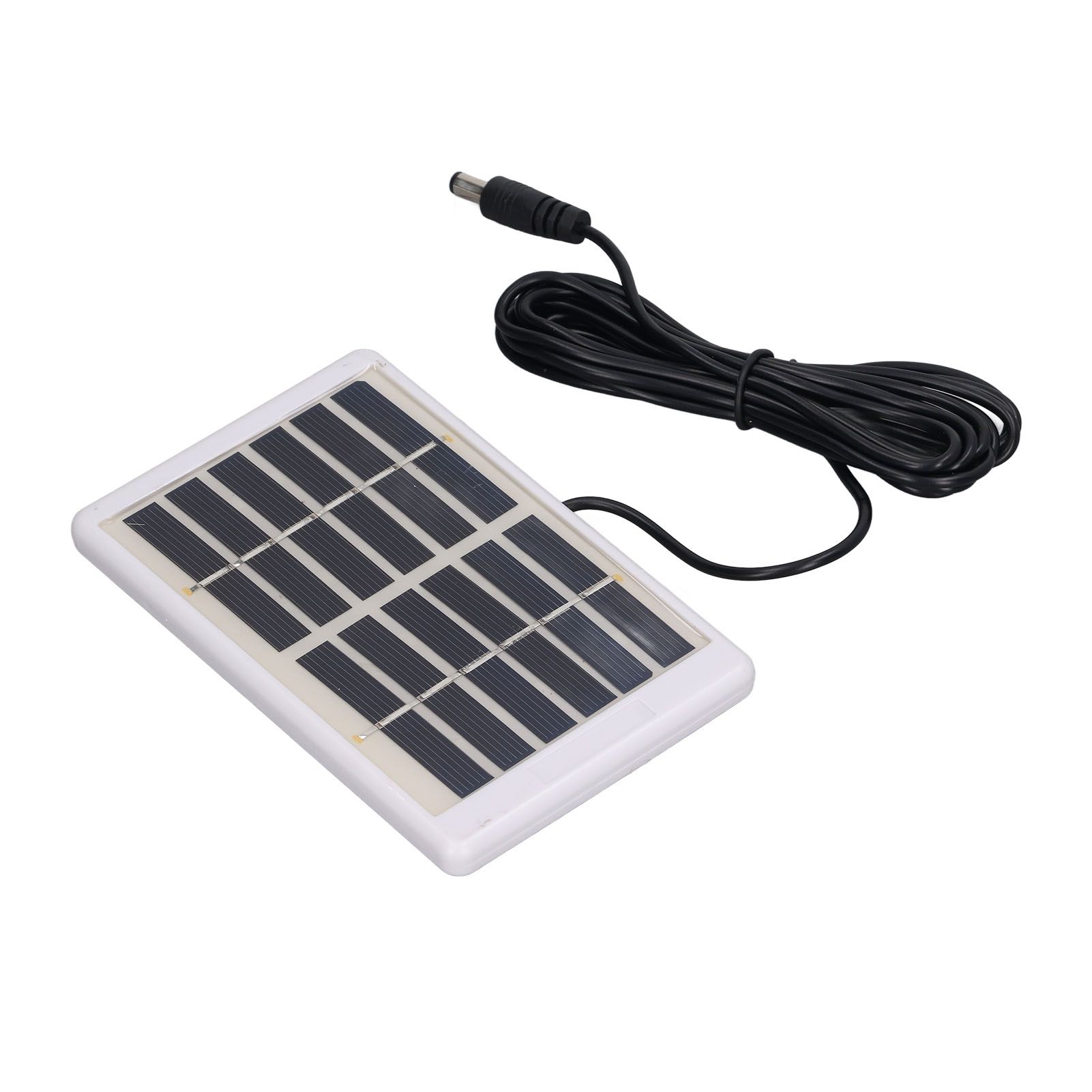 1,2 W 6 V 9 V Leichtes, Tragbares Polykristallines Solarpanel Mit Dc-schnittstelle Und Photovoltaik-ladegerät Für Wasserpumpe