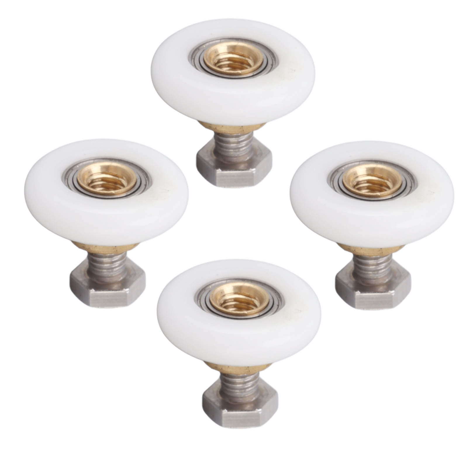 Set Mit 4 Duschkabinenrollen, Glasrollen Für Badezimmer, Ersatzteil, 27 Mm