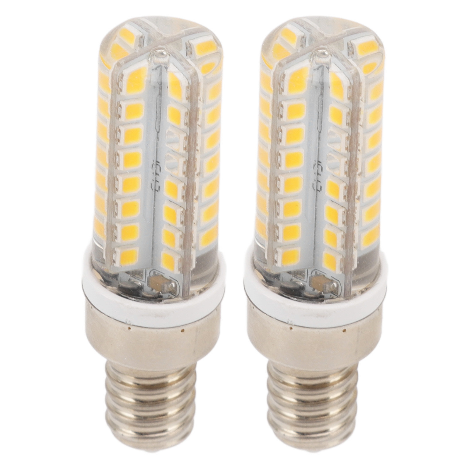 2x E14 Led-maiskolbenlampen, 5w, 230v, Warmweißes Licht, 64 Leds, E14-sockel-ersatz Für Die Heimbar-dekoration