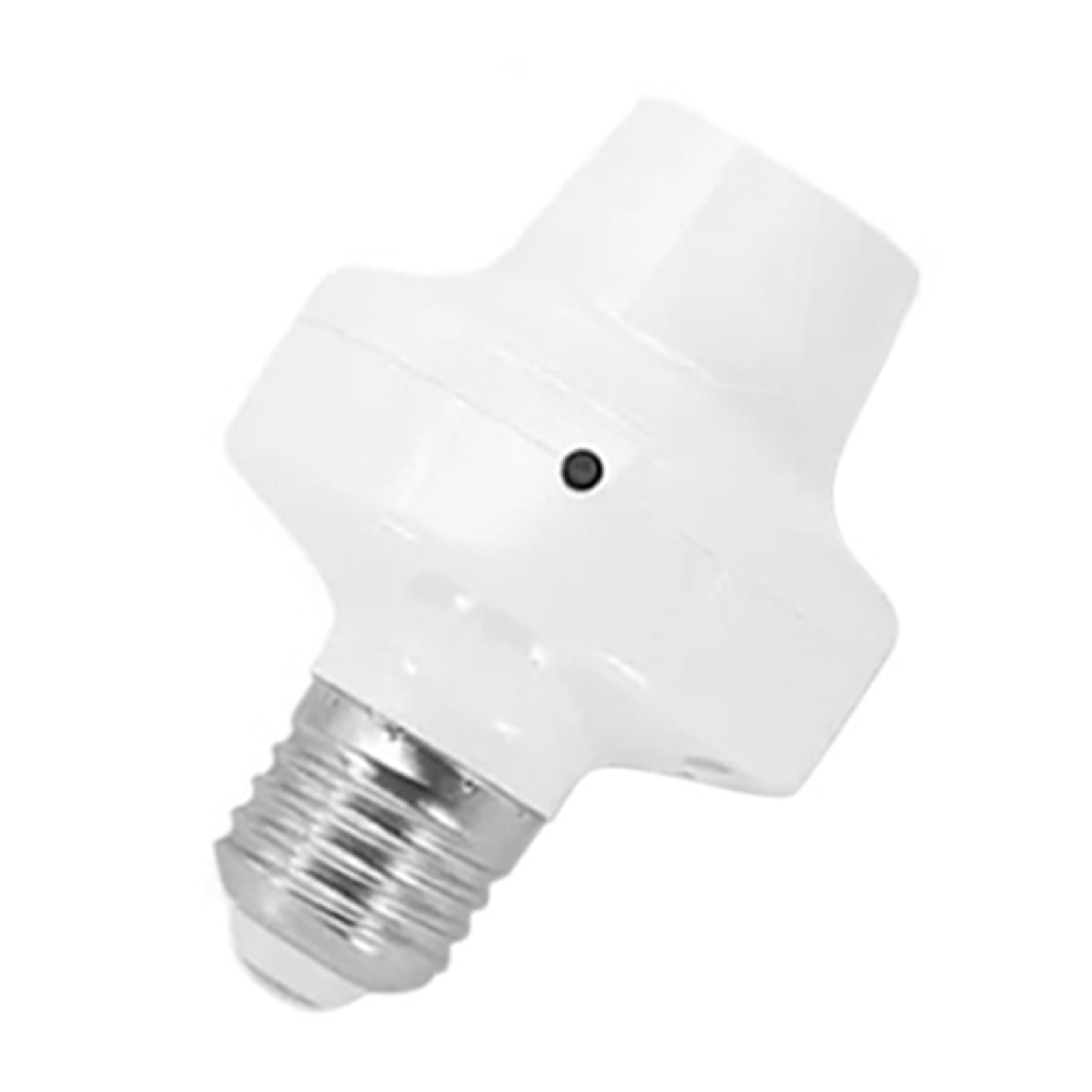 E27 Wlan-lampenfassung, Smartphone-fernbedienung, Sprachsteuerung Kompatibel, Programmierbarer Timer, Unterstützt 90–250 V Wechselstrom, Kabellos