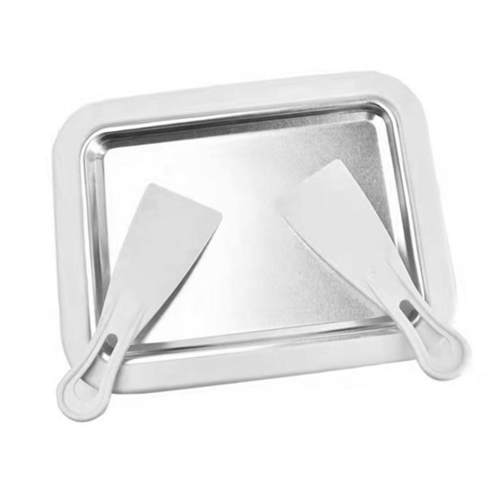 Frittierplatte Aus Pp-aluminium, Eismaschine Mit Schabern, Für Zuhause Und Kinder