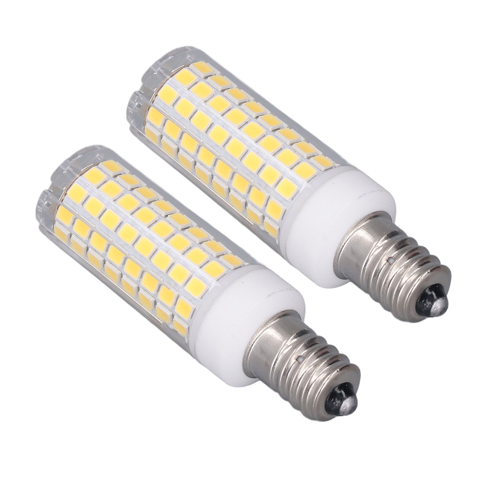 Led-lampen, 102 Leds, 10 W, Dimmbar, Pc/keramik, Energiesparend, E12-sockel, Wohnraumbeleuchtung, 100–120 V Wechselstrom, Natürliches Licht