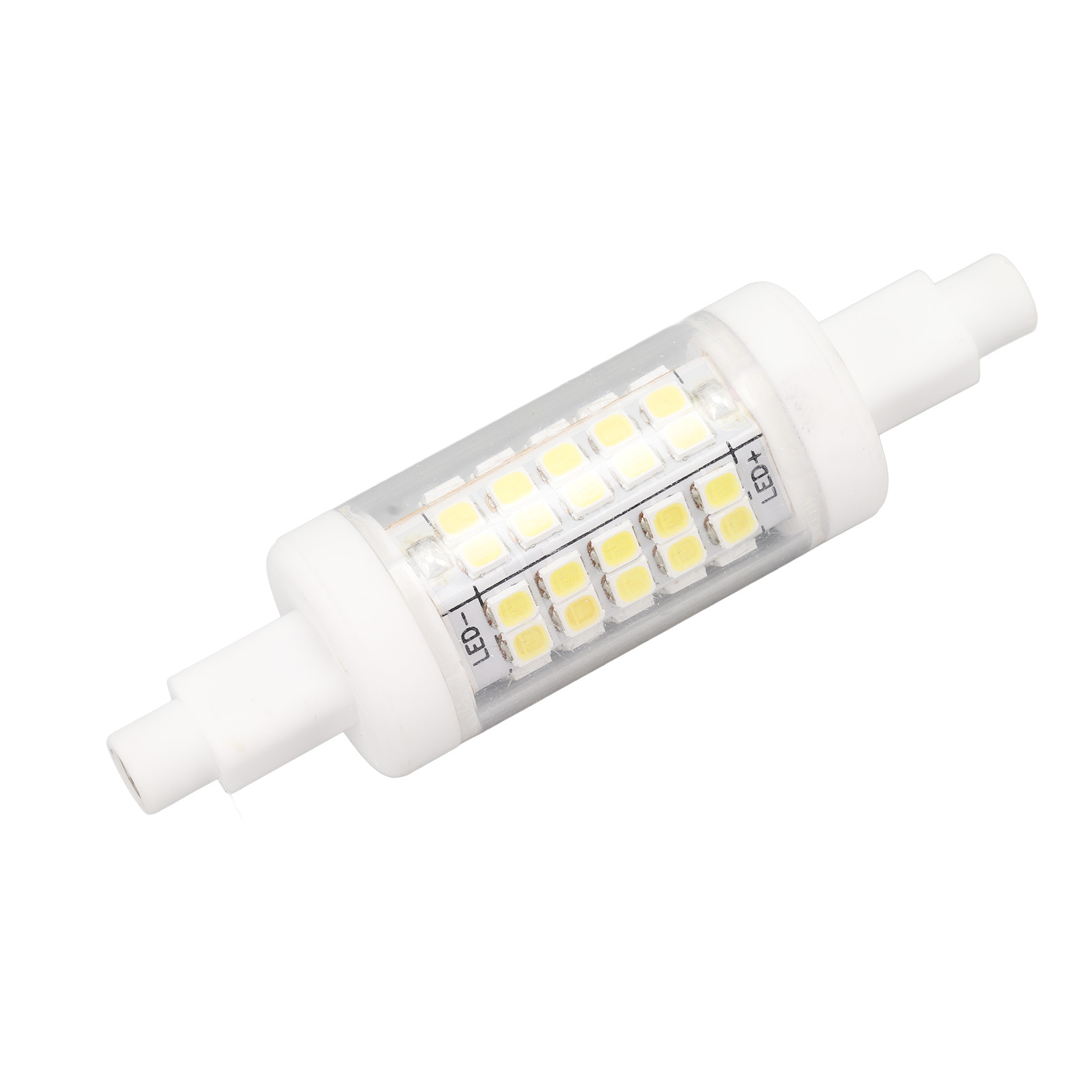 R7s 80mm 5w Doppelseitiger Led-strahler Mit 60 Leds, 6000k Weiß, Maiskolbenlampe Als Ersatz Für 220v
