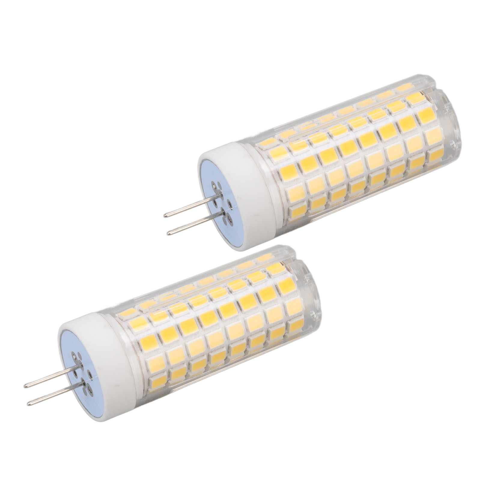 2er-pack Led-lampen In Maiskolbenform, Keramikfassung Mit 102 Leds, G4-sockel, 10 W Dimmbar, Entspricht 100 W Halogenlampe, 100–120 V Wechselstrom, Natürliches Licht