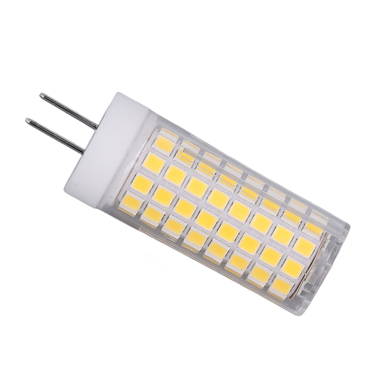 2er-pack G8 10w Led-keramik-maiskolbenlampen (102 Leds, Naturweiß), Dimmbar, Für Pendelleuchten Und Saugnapflampen, Ac 100–120 V