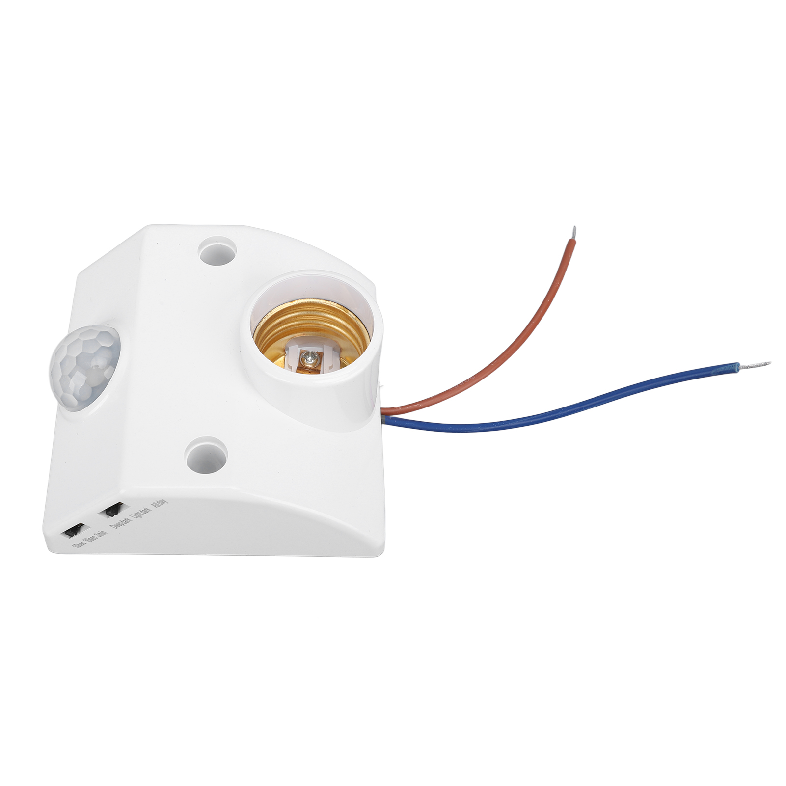 E27-fassung Mit Pir-bewegungsmelder Für Automatische Beleuchtung, 90-240 V, Ideal Für Garage, Keller, Veranda, Waschküche, Abstellraum, Drahtlose Steuerung.