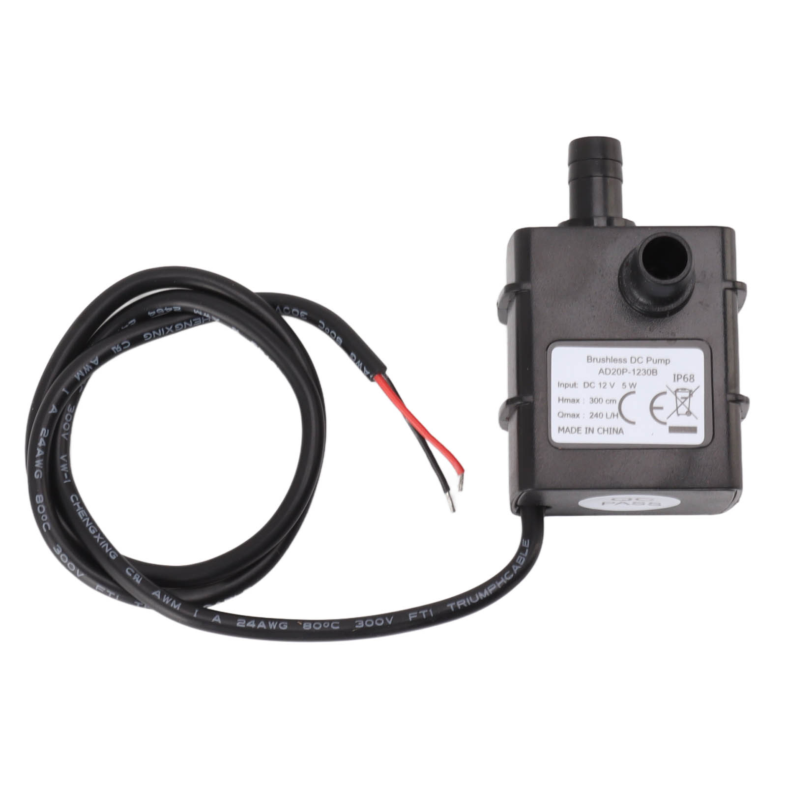 Miniatur-bürstenlos-tauchpumpe, 12 V Dc, Leise, Geräuscharm, Für Gartenbrunnen, Wasserkühlung, Kreiselpumpe, Mikropumpe