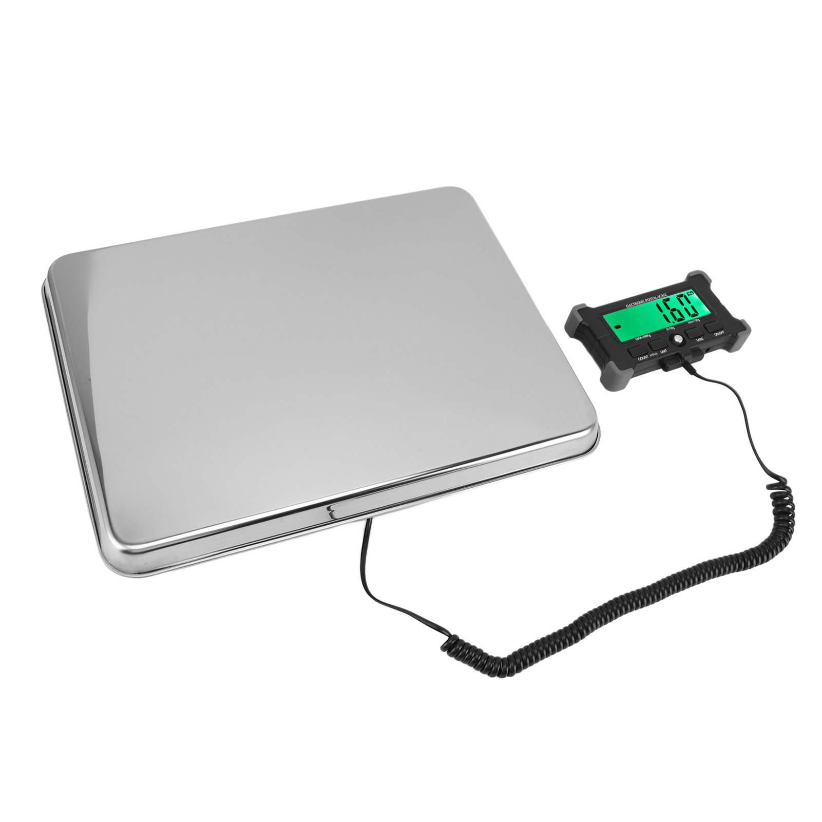 Digitale Elektronische Paketwaage, Großes Hd-lcd-display, Tragbar, Präzise Wiegefunktion 120 Kg/10 G, Für Expressversand Und Postsendungen