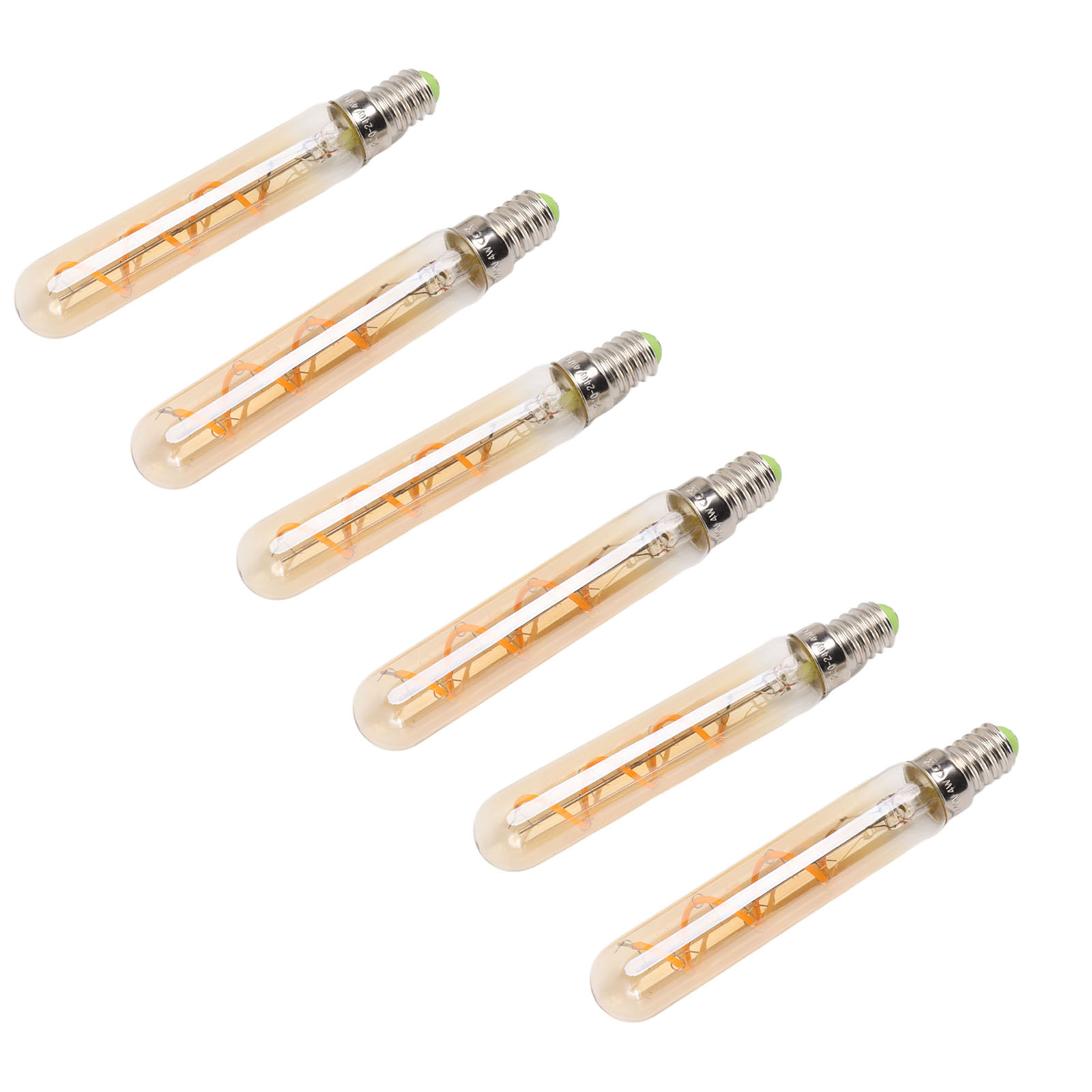 E14 3w Led-lampen, Goldene Röhrenlampen Für Pendelleuchten, Wandleuchten Und Schreibtischlampen, 220–240 V