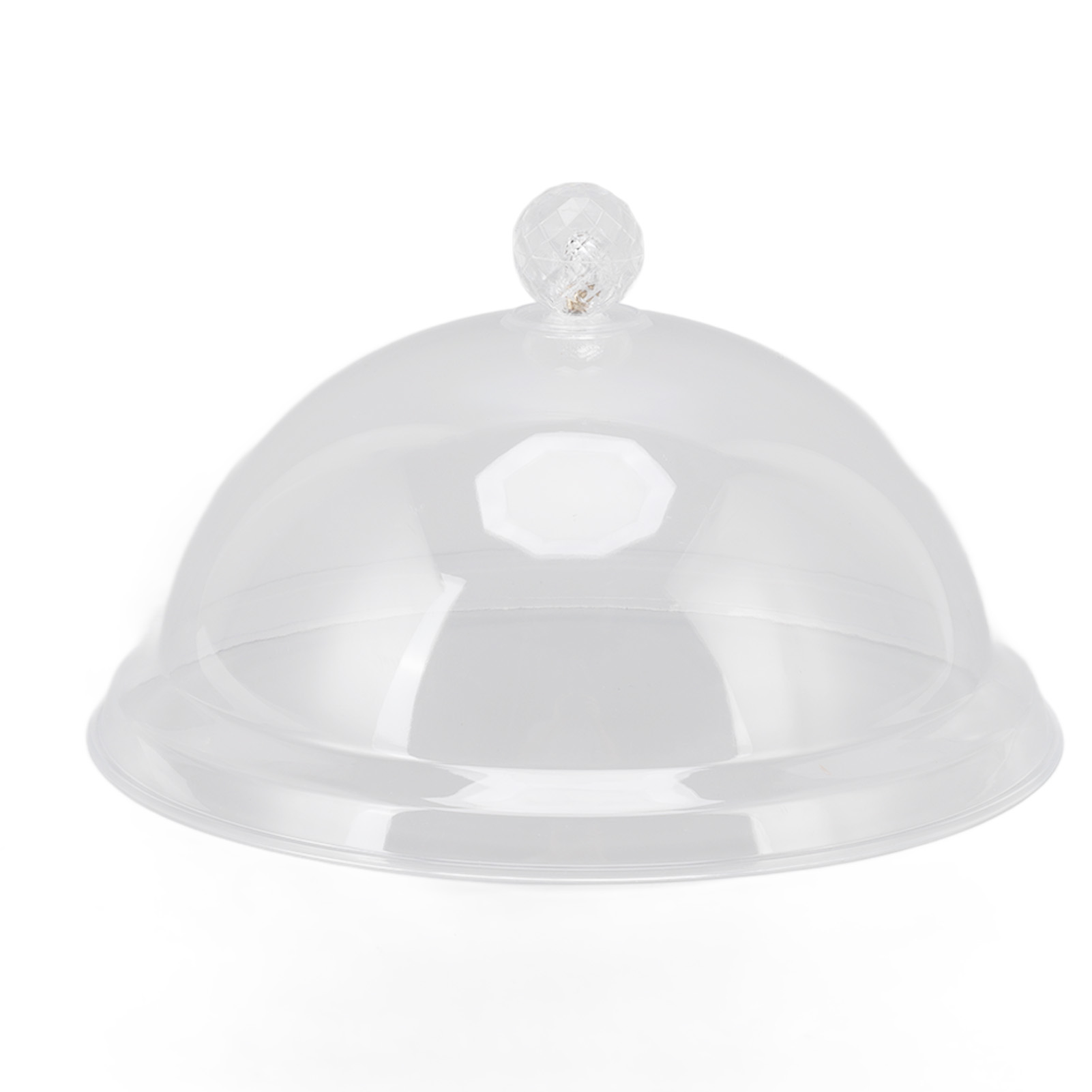 Dicker, Transparenter Acryl-lebensmitteldeckel, Staubdicht, Bruchsicher, Mit Griff, 21 Cm