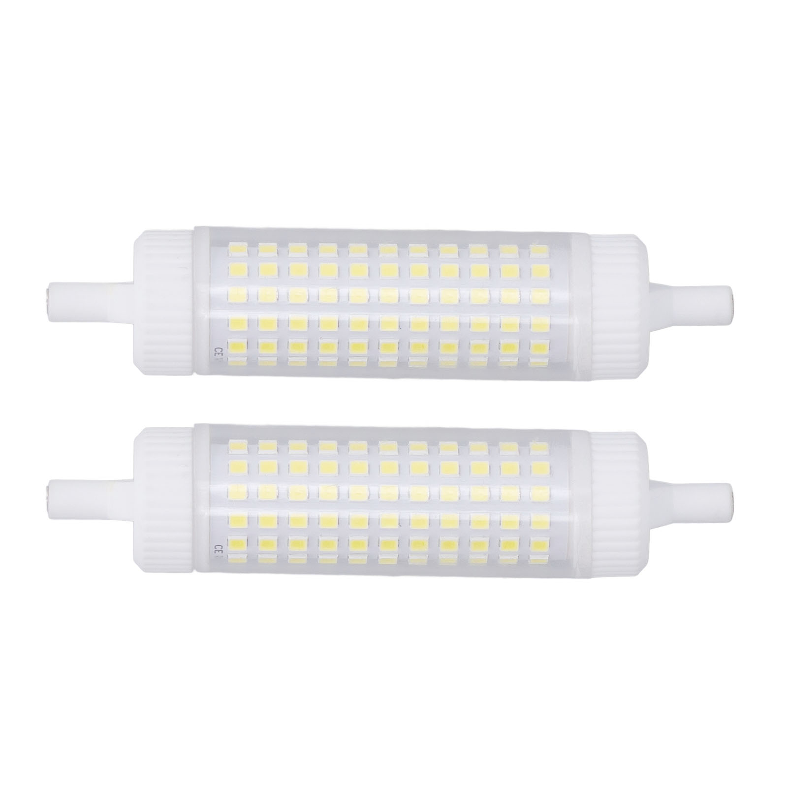 R7s 118 Mm 15 W 154 Led-doppelfassung, Weißes Licht, 110 V, Dimmbar, Augenschonend, Für Stehlampen, 2er-pack