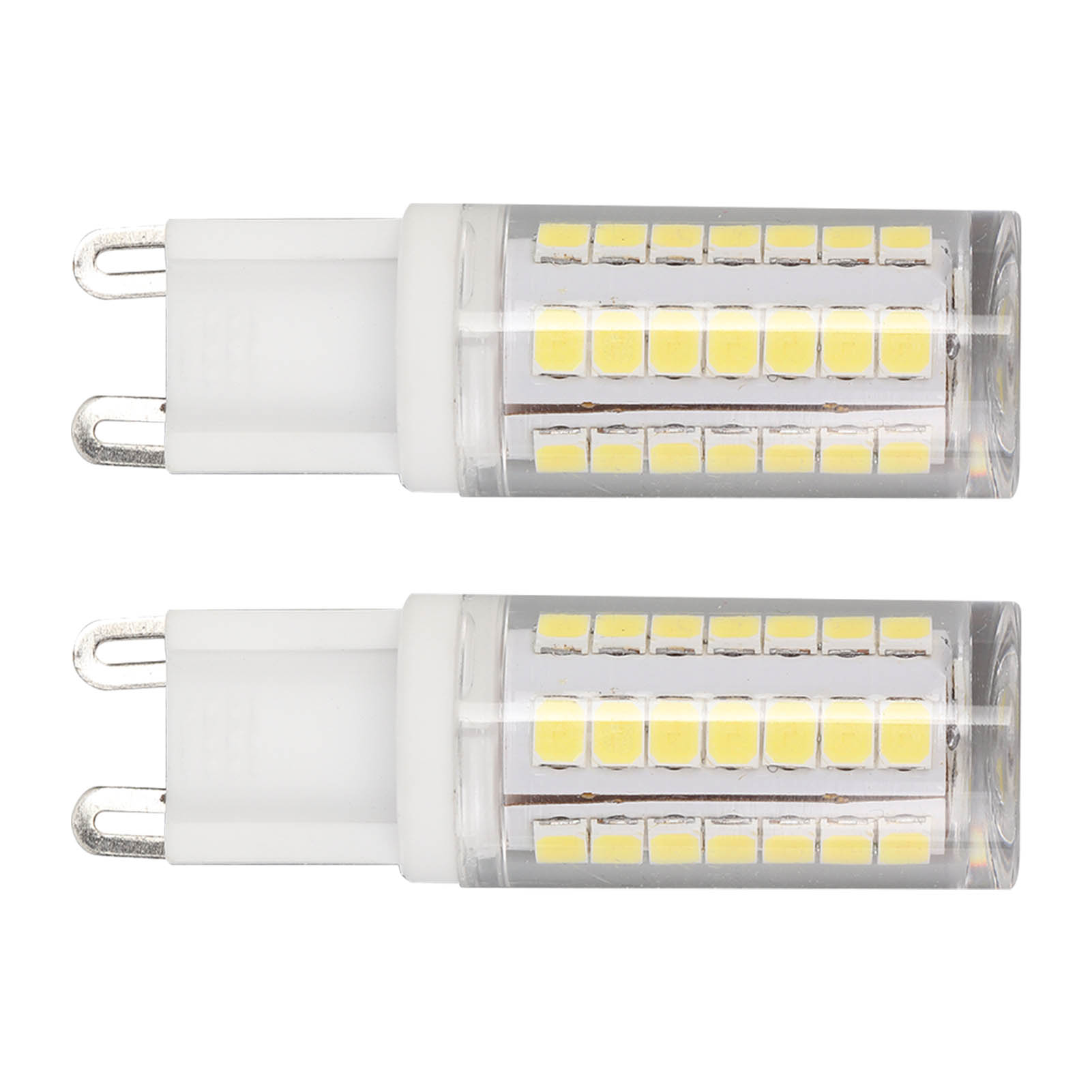 2er-pack G9 3w Led-lampen, 45 Leds, 6000k Kaltweiß, Stiftsockel, Pendelleuchte, 110v