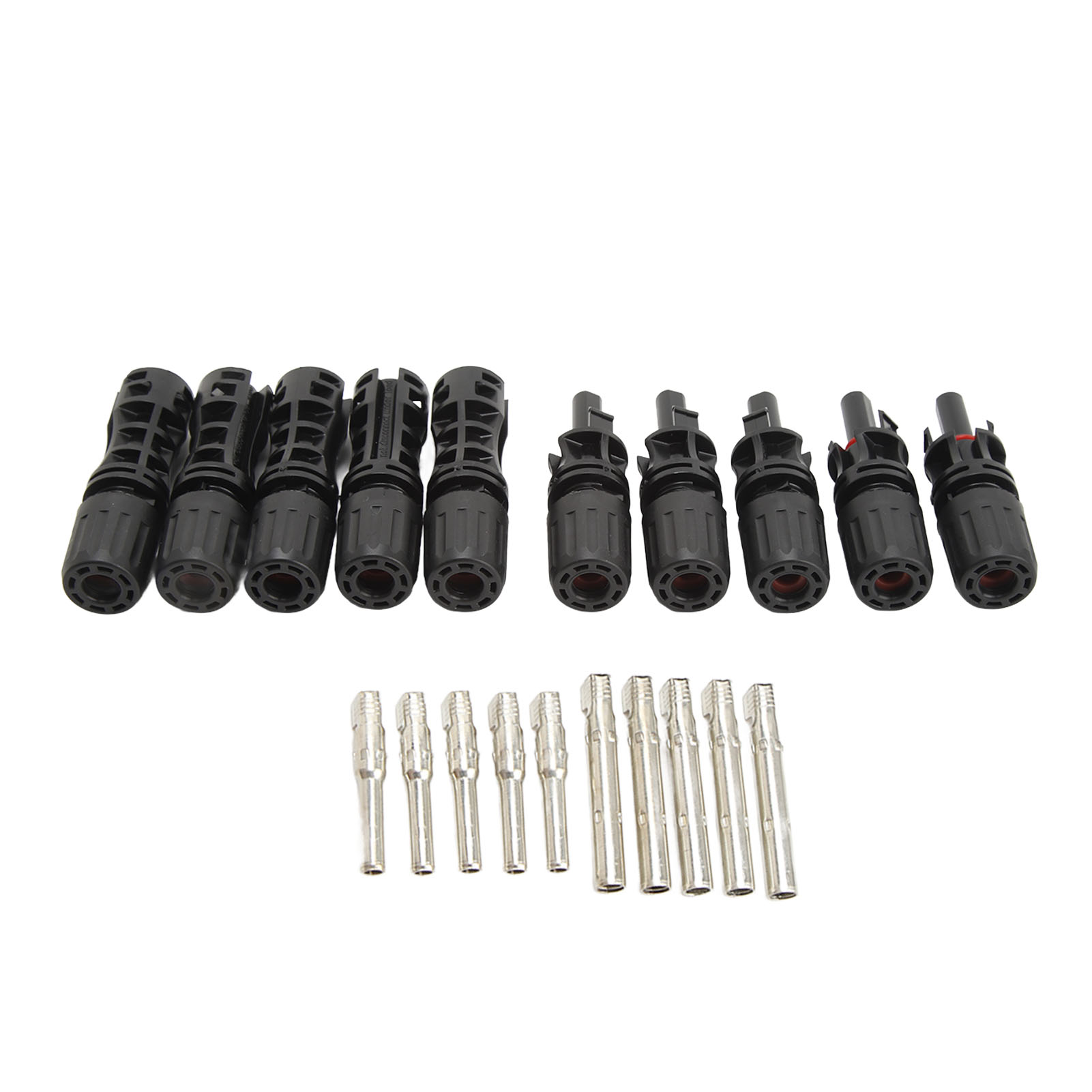 Ip67 Wasserdichter Solarstecker, 5 Stecker-/buchsenpaare Mit Stiften, Spannungsfest Bis 1500 V, 30 A, Photovoltaik-modulanschluss