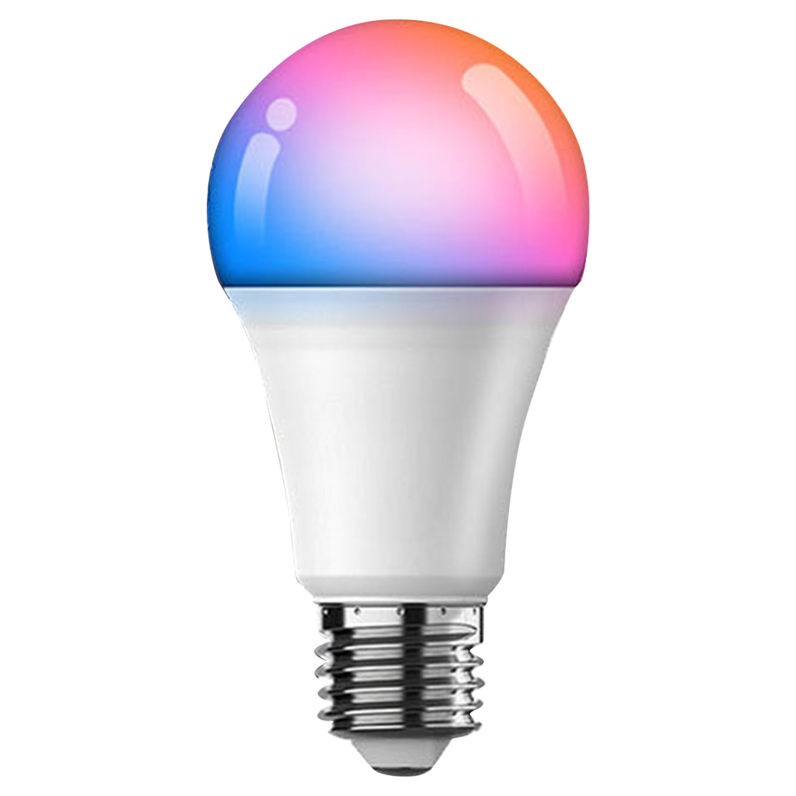 9-w-e27-wlan-led-lampe, Rgb-farbwechsel, Sprachsteuerung, Dimmbar Von 2700 K Bis 6500 K, Warmes Licht, 100–130 V