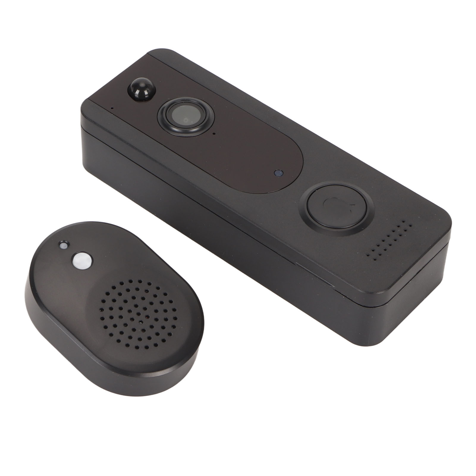 Intelligente Wifi 720p Video-türklingel, Drahtlose Kamera Mit Nachtsicht, 5200mah Akku, Bewegungserkennung, Zwei-wege-kommunikation, Video-türklingel-set Für Zuhause.