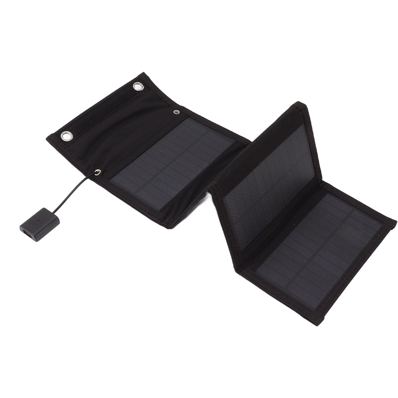 10w 5v Tragbare Solarpanel-tasche, Monokristallines Silizium, Wasserdicht, Faltbar, Solarladegerät Für Wandern, Camping, Outdoor-notfälle, Rucksack.