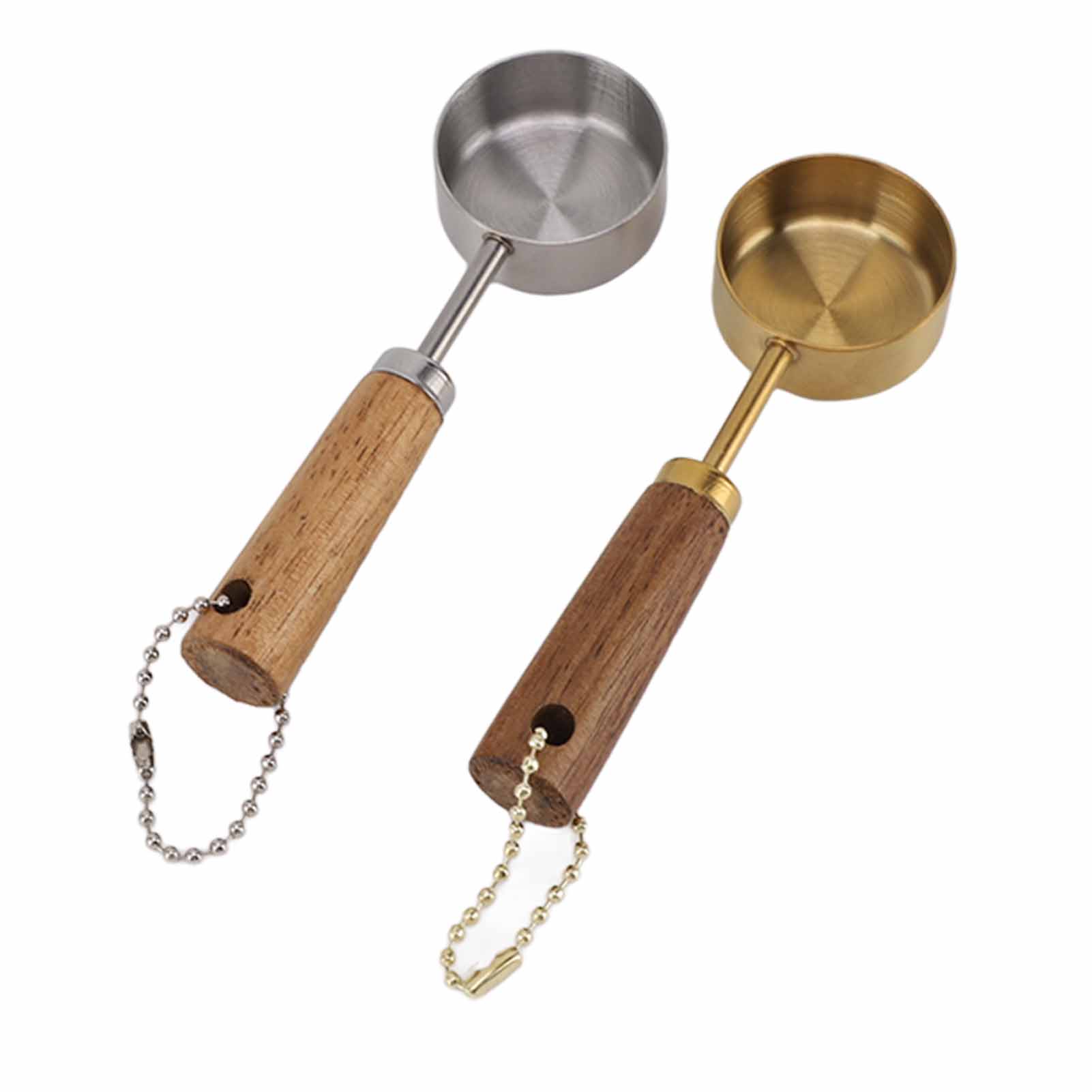 Präzise Und Strukturierte 14-ml-messlöffel Aus Massivholz, Ideal Für Flüssige Und Trockene Zutaten