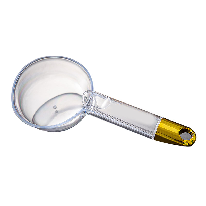 Reislöffel (180 Ml), Transparenter Messlöffel Mit Langem Griff, Praktische Zange Für Küche Und Haushalt, Reismesswerkzeug, Transparentes Küchenutensil