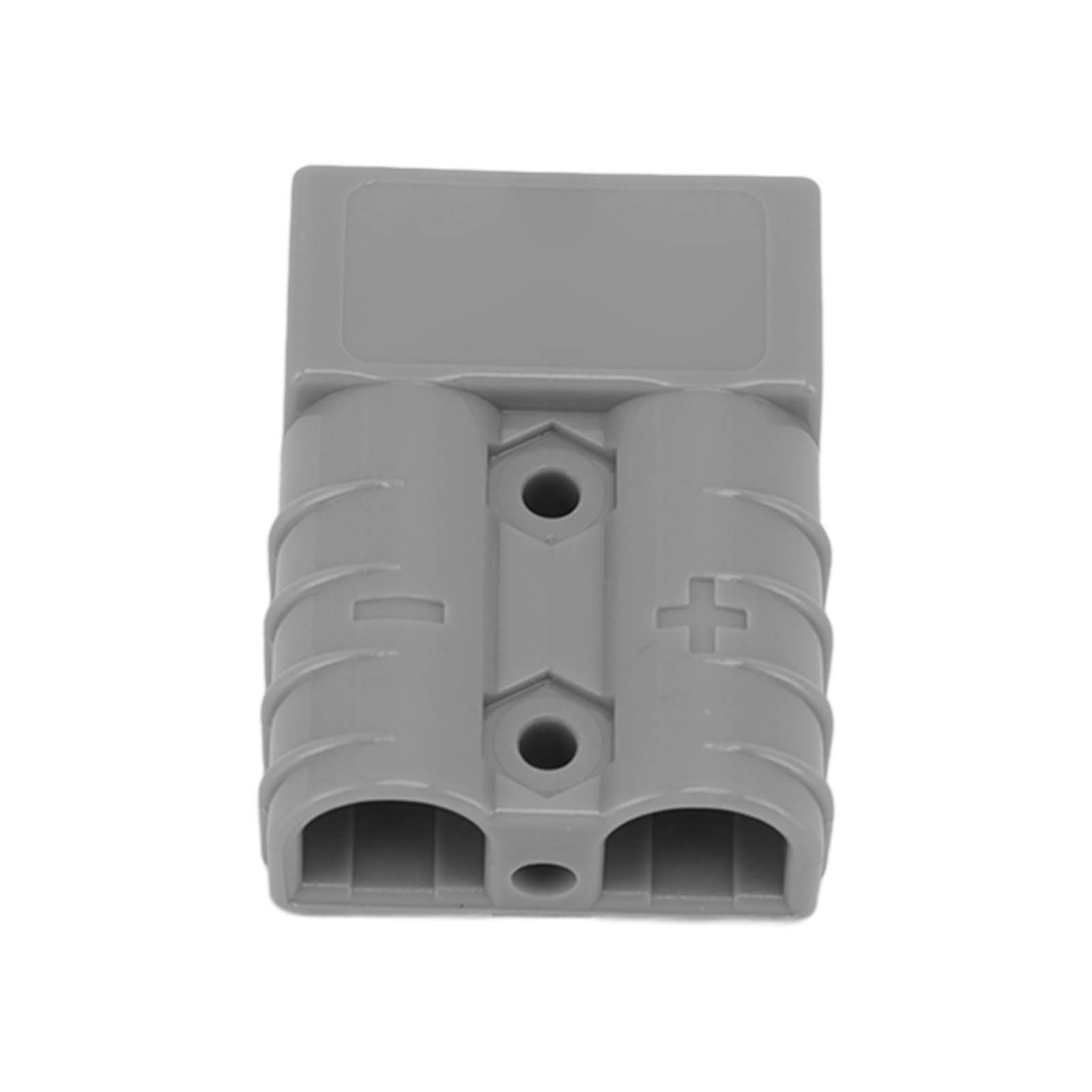 50a 600v 2-poliger Hochleistungsstecker Für Solarmodul-doppelbatteriesystem, Grau
